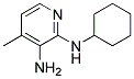 N2-CYCLOHEXYL-4-METHYL-PYRIDINE-2,3-DIAMINE Struktur