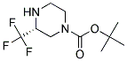 (R)-3-TRIFLUOROMETHYL-PIPERAZINE-1-CARBOXYLIC ACID TERT-BUTYL ESTER Struktur