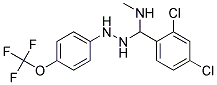 3-(2,4-DICHLOROPHENYL)-1-[4-(TRIFLUOROMETHOXY)PHENYL]-1,2,4-TRIAZAPENTANE