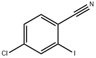 4-CHLORO-2-IODOBENZONITRILE Struktur