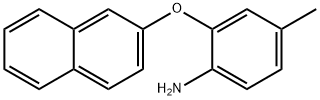 4-METHYL-2-(2-NAPHTHYLOXY)ANILINE Struktur