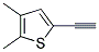 5-ETHYNYL-2,3-DIMETHYL-THIOPHENE Struktur