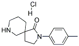 2-P-TOLYL-2,7-DIAZASPIRO[4.5]DECAN-1-ONE HYDROCHLORIDE Struktur