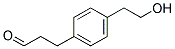 3-[4-(2-HYDROXY-ETHYL)-PHENYL]-PROPIONALDEHYDE Struktur