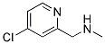 (4-CHLORO-PYRIDIN-2-YLMETHYL)-METHYL-AMINE Struktur