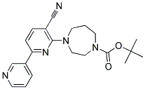 4-(5-CYANO-[2,3']BIPYRIDINYL-6-YL)-[1,4]DIAZEPANE-1-CARBOXYLIC ACID TERT-BUTYL ESTER Struktur