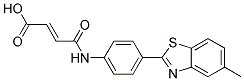 3-[4-(5-METHYL-BENZOTHIAZOL-2-YL)-PHENYLCARBAMOYL]-ACRYLIC ACID Struktur