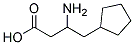 3-AMINO-4-CYCLOPENTYLBUTANOIC ACID Struktur