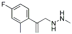 N-[2-(4-FLUORO-2-METHYL-PHENYL)-ALLYL]-N'-METHYL-HYDRAZINE Struktur