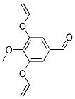 4-METHOXY-3,5-BIS-VINYLOXY-BENZALDEHYDE Struktur