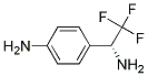 4-((R)-1-AMINO-2,2,2-TRIFLUORO-ETHYL)-PHENYLAMINE Struktur