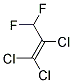 3,3-DIFLUORO-1,1,2-TRICHLORO-1-PROPENE Struktur