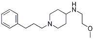 N-(2-METHOXYETHYL)-1-(3-PHENYLPROPYL)PIPERIDIN-4-AMINE Struktur