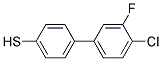 4-(4-CHLORO-3-FLUOROPHENYL)THIOPHENOL Struktur