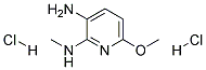 3-AMINO-6-METHOXY-2-(METHYLAMINO)PYRIDINE DIHYDROCHLORIDE Struktur