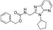 (3-CYCLOPENTYL-3H-IMIDAZO[4,5-B]PYRIDIN-2-YLMETHYL)-CARBAMIC ACID BENZYL ESTER Struktur