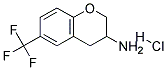 6-TRIFLUOROMETHYL-CHROMAN-3-YLAMINE HYDROCHLORIDE Struktur