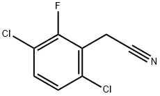 3,6-DICHLORO-2-FLUOROPHENYLACETONITRILE Struktur