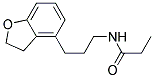 N-(3-(2,3-DIHYDRO-BENZOFURAN-4-YL)-PROPYL)-PROPIONAMIDE Struktur