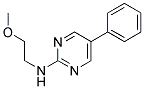 N-(2-METHOXYETHYL)-5-PHENYLPYRIMIDIN-2-AMINE Struktur