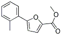 5-(2-METHYLPHENYL)FURAN-2-CARBOXYLIC ACID METHYL ESTER Struktur