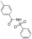 N-(4-METHYL-BENZOYL)-BENZENESULFONAMIDE Struktur