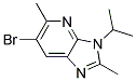 6-BROMO-3-ISOPROPYL-2,5-DIMETHYL-3H-IMIDAZO[4,5-B]PYRIDINE Struktur