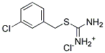 AMINO[(3-CHLOROBENZYL)SULFANYL]METHANIMINIUM CHLORIDE Struktur