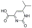 6-ISOPROPYL-2-OXO-1,2-DIHYDRO-PYRIMIDINE-4-CARBOXYLIC ACID Struktur