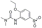 3-(3,3-DIMETHYL-UREIDO)-4-ETHOXY-BENZENESULFONYL Struktur