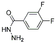 3,4-DIFLUOROBENZOIC ACID HYDRAZID Struktur