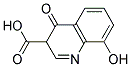 3,4-DIHYDRO-8-HYDROXY-4-OXOQUINOLINE-3-CARBOXYLIC ACID Struktur