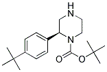 (S)-2-(4-TERT-BUTYL-PHENYL)-PIPERAZINE-1-CARBOXYLIC ACID TERT-BUTYL ESTER Struktur