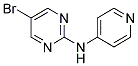 5-BROMO-N-PYRIDIN-4-YLPYRIMIDIN-2-AMINE Struktur