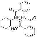 N-(2-CYCLOHEXYLCARBAMOYL-PHENYL)-PHTHALAMIC ACID Struktur