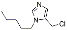 5-CHLOROMETHYL-1-PENTYL-1H-IMIDAZOLE Struktur