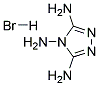 3,5-DIAMINO-4H-1,2,4-TRIAZOL-4-YLAMINE HYDROBROMIDE Struktur