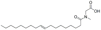 (METHYL-OCTADEC-9-ENOYL-AMINO)-ACETIC ACID Struktur