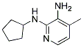 N2-CYCLOPENTYL-4-METHYL-PYRIDINE-2,3-DIAMINE Struktur