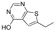 6-ETHYLTHIENO[2,3-D]PYRIMIDIN-4-OL Struktur