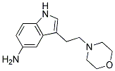 3-(2-MORPHOLIN-4-YL-ETHYL)-1H-INDOL-5-YLAMINE Struktur