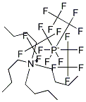 TETRABUTYLAMMONIUM TRIS(PENTAFLUOROETHYL)TRIFLUOROPHOSPHATE Struktur