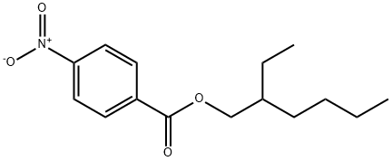 4-NITRO BENZOIC ACID 2-ETHYL-HEXYL ESTER Struktur