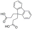 9,9-BIS(2-CARBOXYETHYL)FLUORENE Struktur