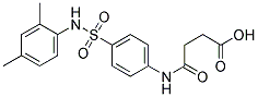 N-[4-(2,4-DIMETHYL-PHENYLSULFAMOYL)-PHENYL]-SUCCINAMIC ACID Struktur