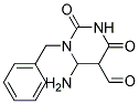 6-AMINO-1-BENZYL-2,4-DIOXOTETRAHYDROPYRIMIDINE-5-CARBALDEHYDE Struktur