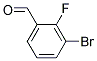 3-BROMO-2-FLUOROBENZENECARBALDEHYDE Struktur