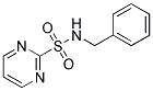 PYRIMIDINE-2-SULFONIC ACID BENZYLAMIDE Struktur