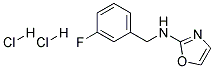 (3-FLUORO-BENZYL)-OXAZOL-2-YL-AMINE DIHYDROCHLORIDE Struktur