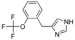 4-(2-TRIFLUOROMETHOXY-BENZYL)-1H-IMIDAZOLE Struktur